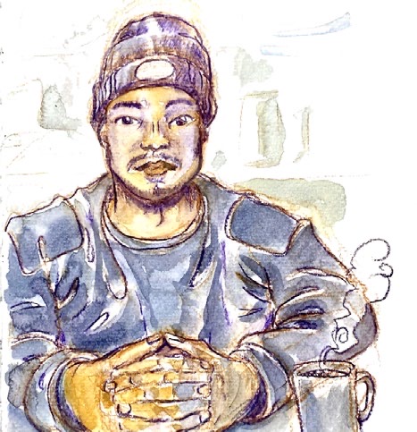 Aquarellporträt aus Fort Simpson
