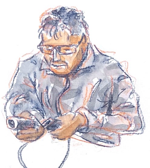 Aquarellporträt